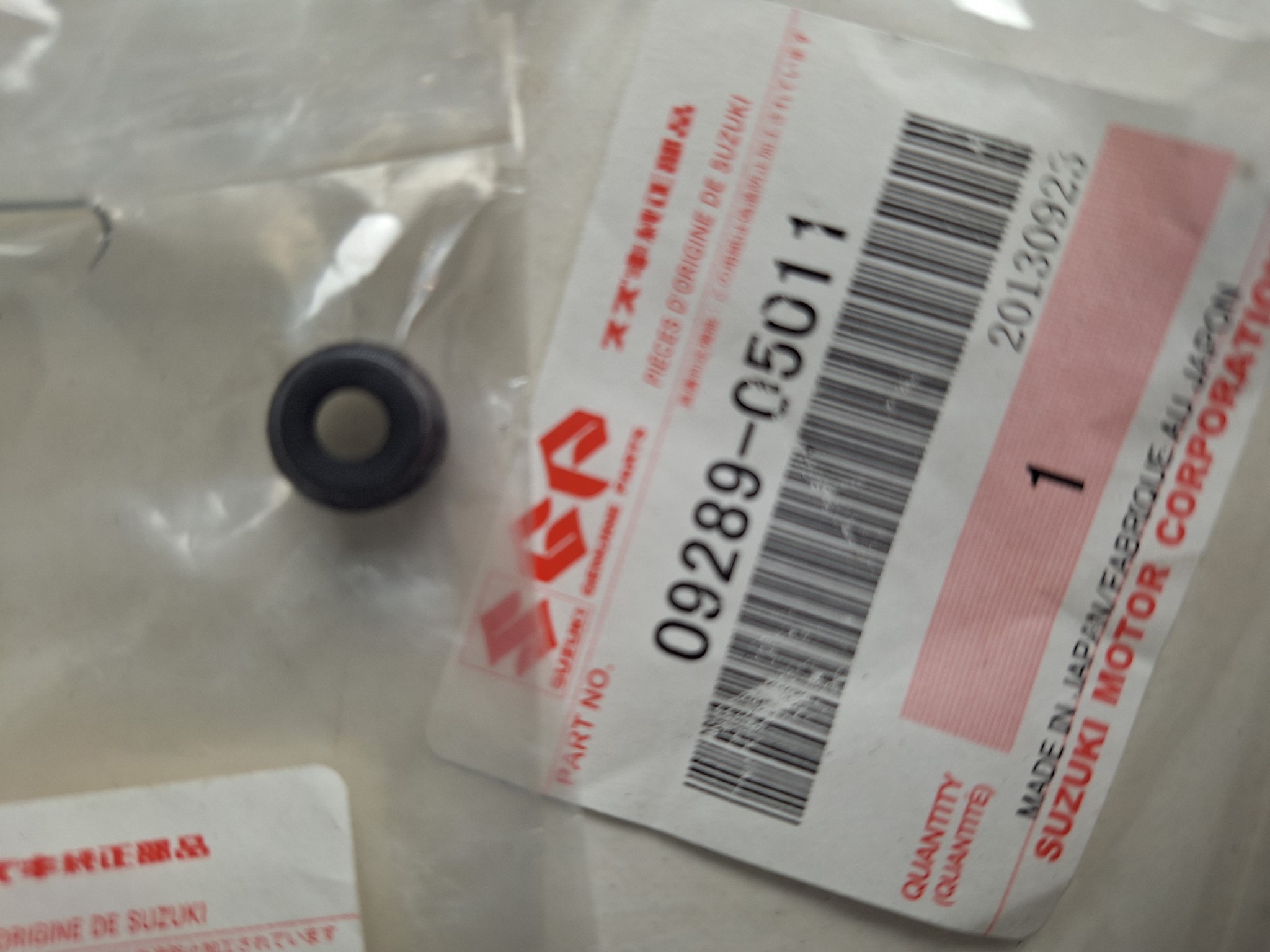 Bild von SUZUKI WELLENDICHTRING 09289-05011